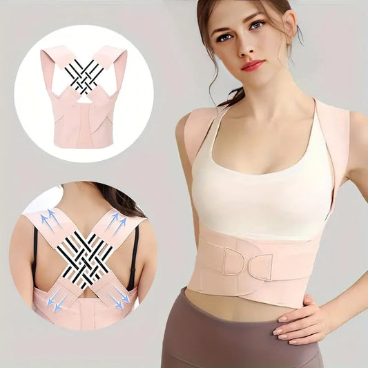 Ajustable Back Support Posture Corrector for Females Gym Rehabilitationequipment Yoga Back Belts Corset Lumbar Shoulders